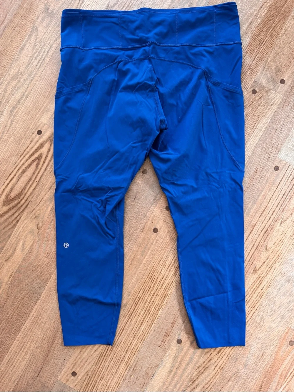 lululemon athletica Women’s Blue Capri Leggings - Sz 16, GUC
